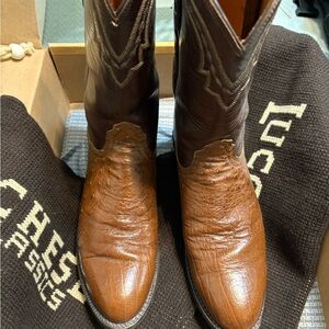 Lucchese Men's Brown Western Boots